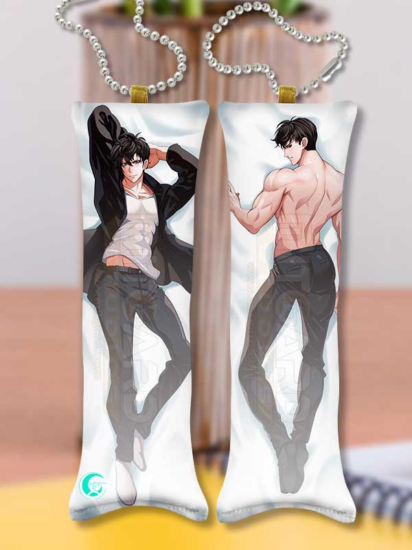 Sung Jinwoo Mini Dakimakura Keychain